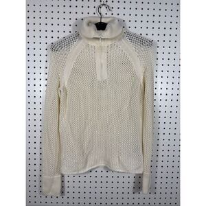 J.McLaughlin 1/2 zip knit sweater size XS